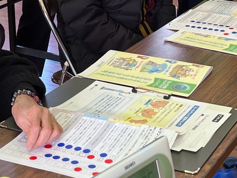 住民ボランティアによるフレイルチェック活動③